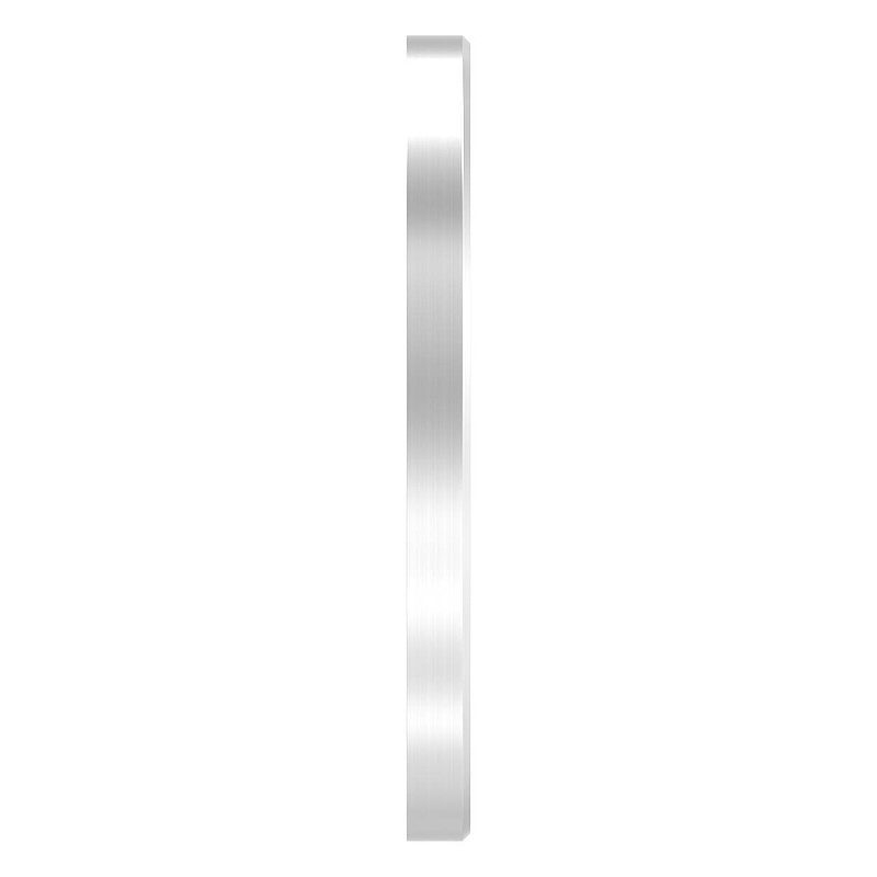 Anchor plate, 100x8mm with chamfer, for spacer sleeve, AISI304