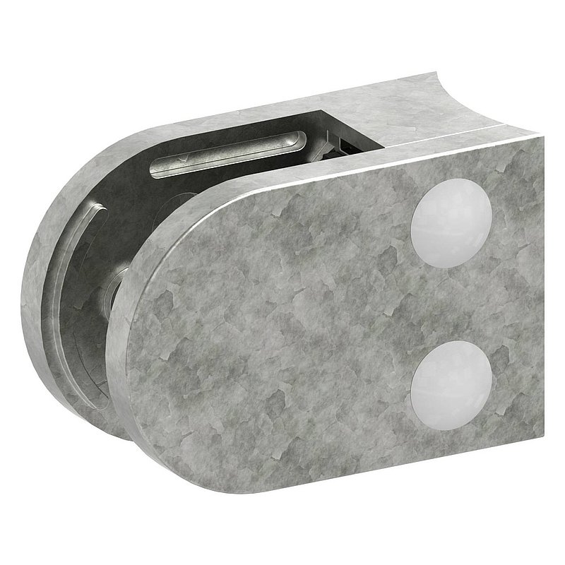 Pince à verre modèle 38, jonction: 60,3mm, zinc brut