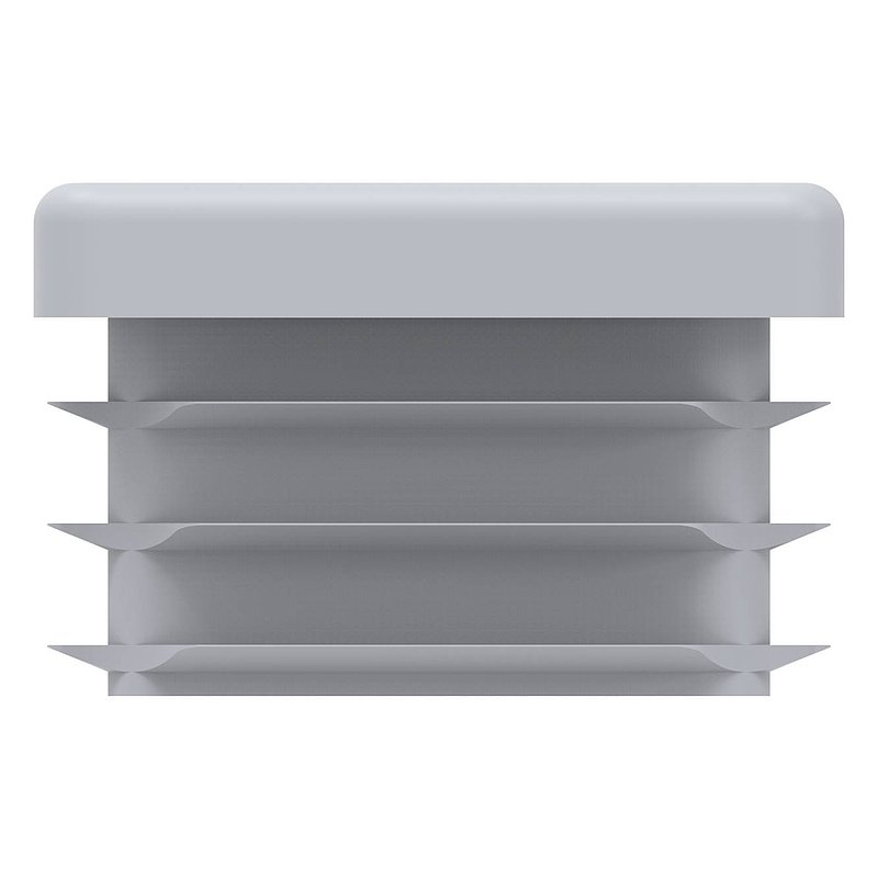 Kunststoffkappe für Rechteckrohr 40x30mm