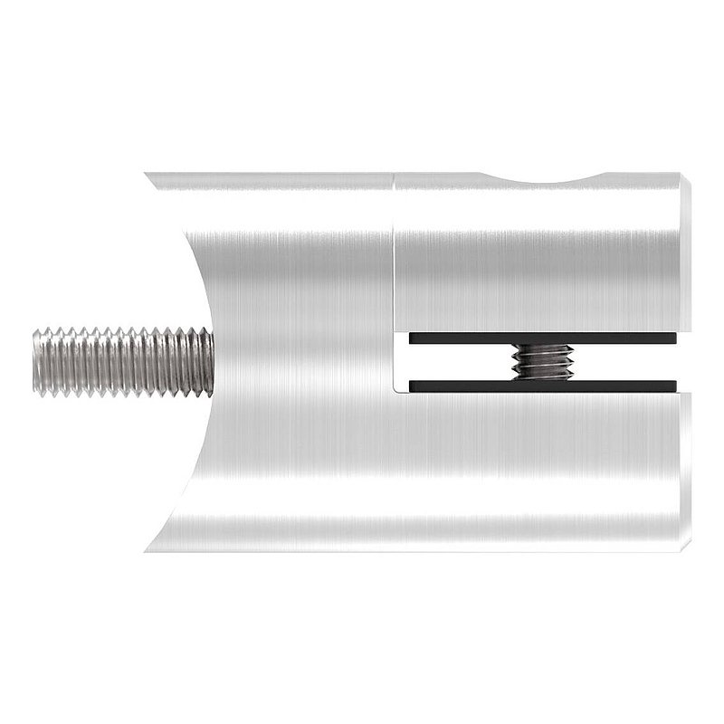 Blechhalter, Ø 32mm, Anschluss: 48,3mm, V2A