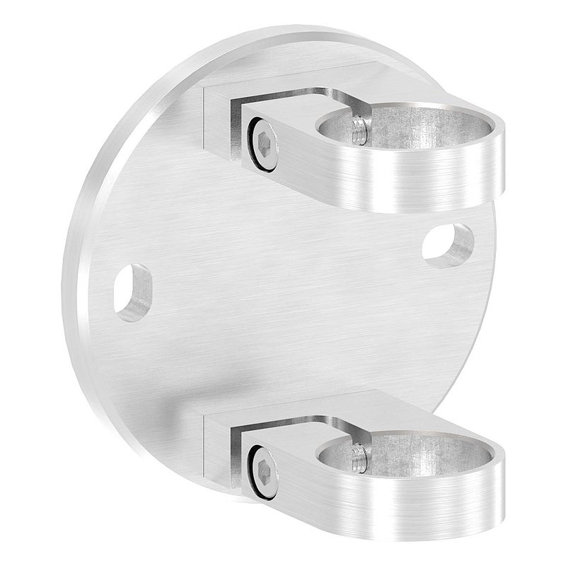 Wandbefestigung für Geländerpfosten 42,4mm, V4A