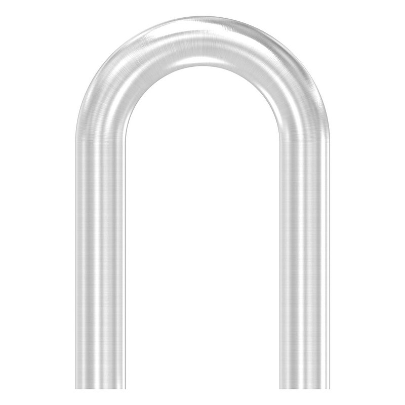 Tube coudé à 180°, en tube de Ø 26,9, ép. 2,0mm, V2A