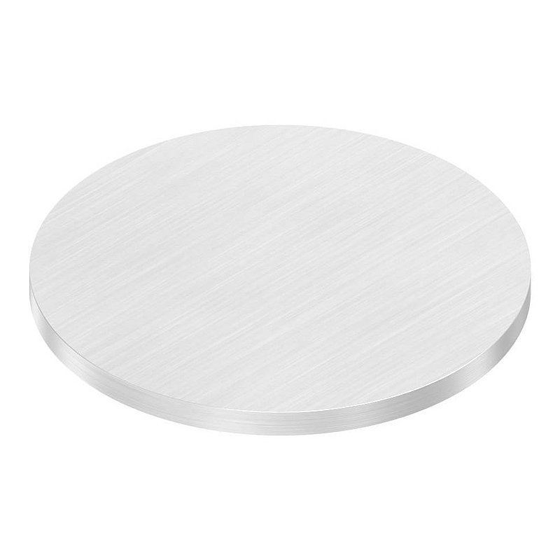 Round plate Ø 70x4mm, with longitudinal grinding, AISI304