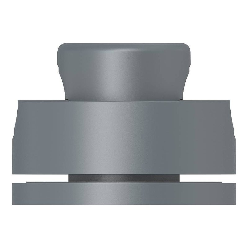 Brenk, Point de fixation pour verre Ø 50mm, plastique, gris anthracite