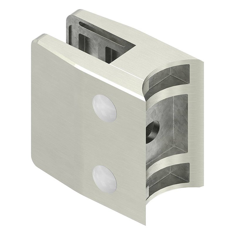 Pince à verre modèle 35, jonction: 42,4mm, aspect inox