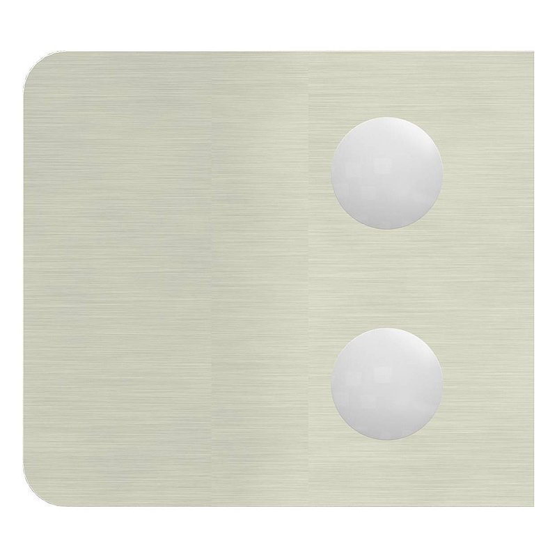 Pince à verre modèle 14, jonction: 48,3mm, aspect inox brossé