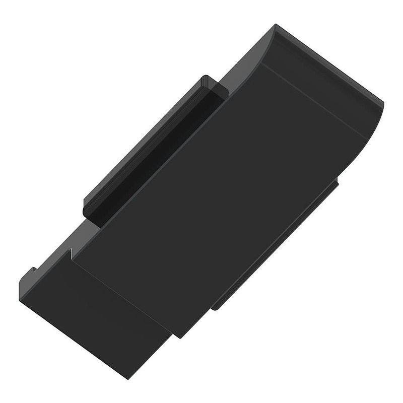 Sicherungsplatte für Mod. 31 , Zink roh pulverbeschichtet in RAL 9005 matt