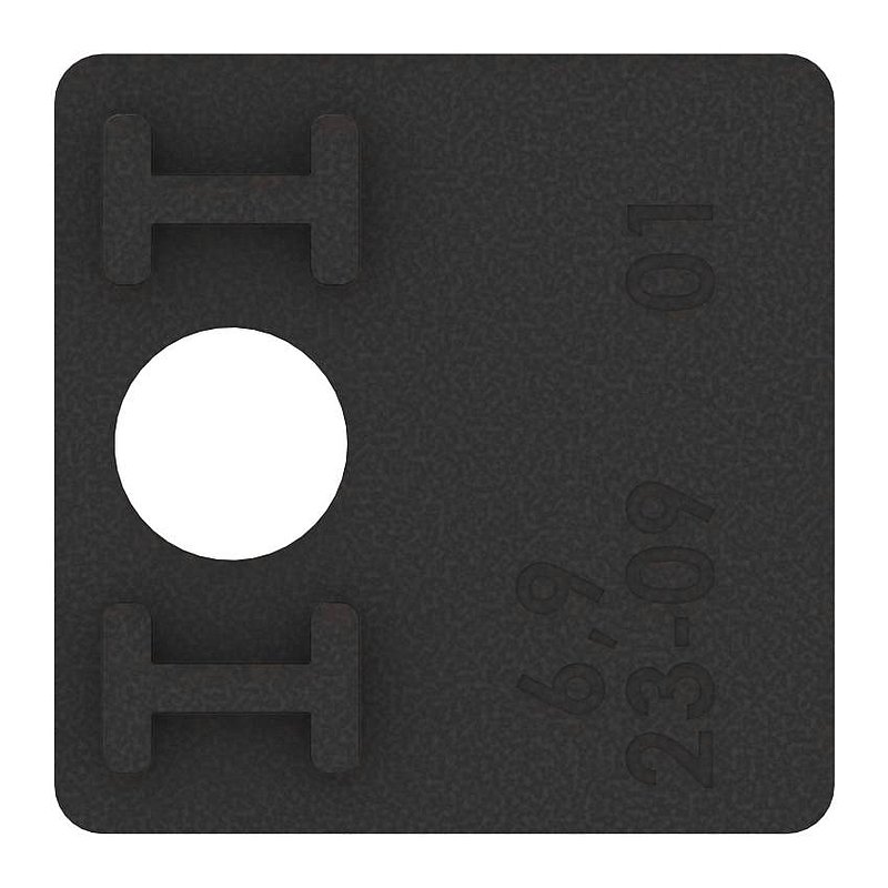 1 Paar Gummi für Mod. 36, für Blech 4,0mm