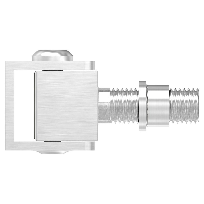 Verstellbares Torband mit Gewindehülse M24, V2A
