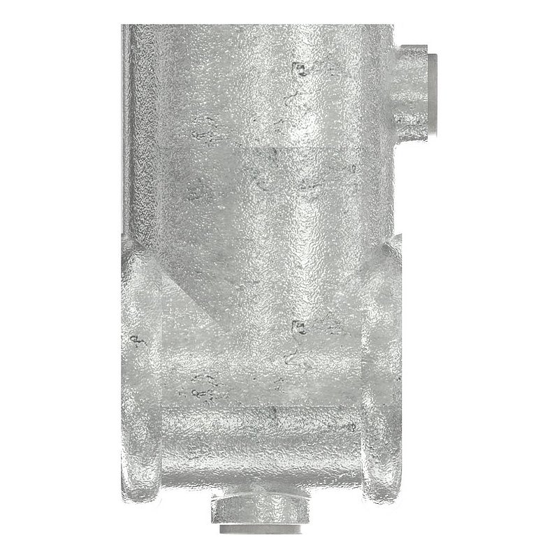 T-piece with screw, for 42.4mm pipe