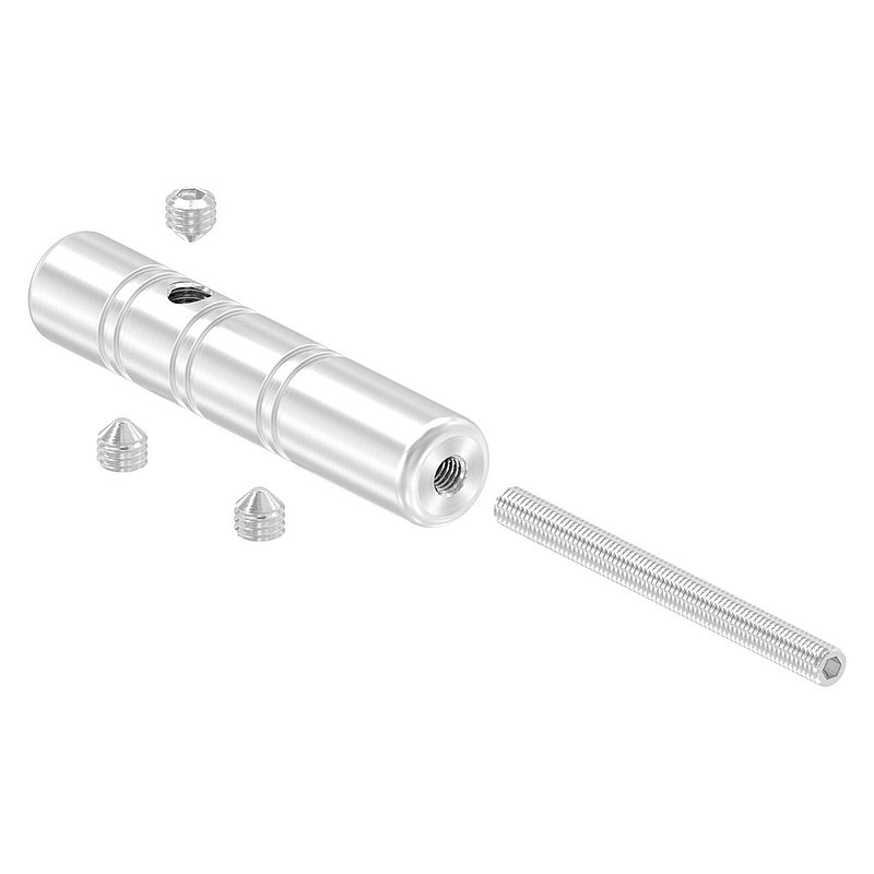 Embout fileté à monter soi-même pour câble 5mm, V2A