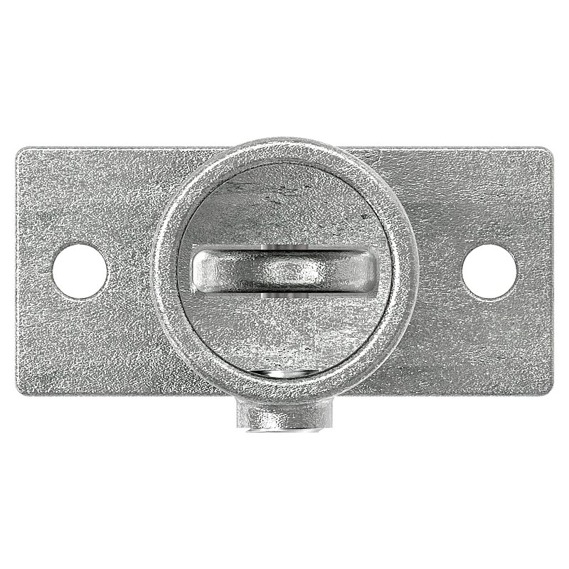 Wall bracket with 2 holes, for pipe Ø 42.4mm