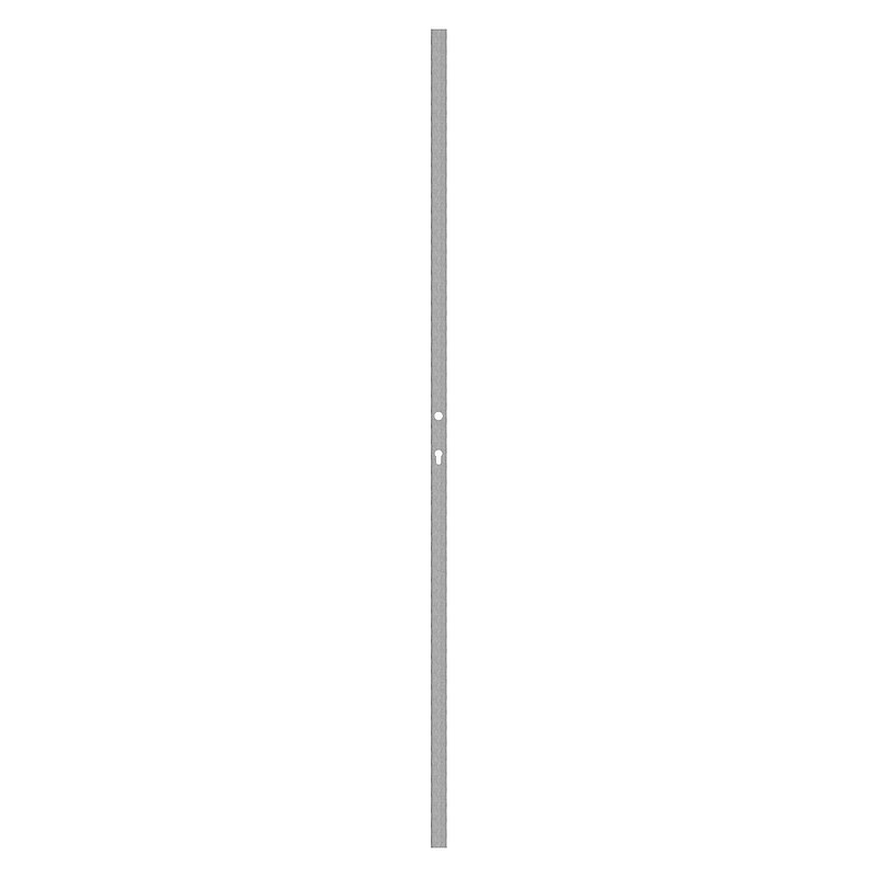 Lock tube 40x40x2.5 smooth, L:2000mm