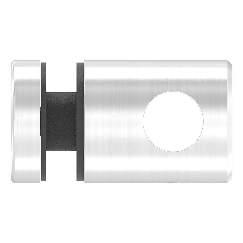 Querstab-Glashalter  Ø25mm für 12mm Rund, für Glas 6-12,76mm, V2A