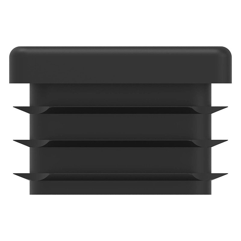 Kunststoffkappe für Rechteckrohr 50x30mm