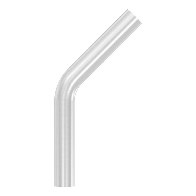 Tube coudé à 45°, en tube de Ø 48,3x2,5mm, V2A