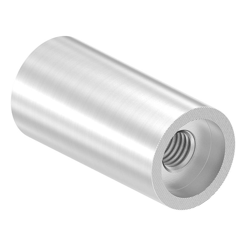 Wandhalter beide Seiten flach, Länge 50mm, V2A