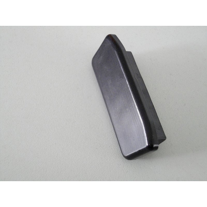 Endkappe für Kunststoffhandlauf für 40x8mm, schwarz