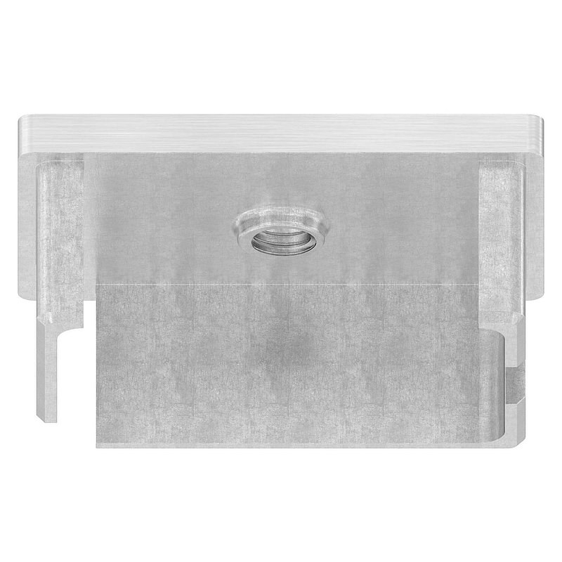 Push-in cap, for tube 60x40x2.0mm, AISI316