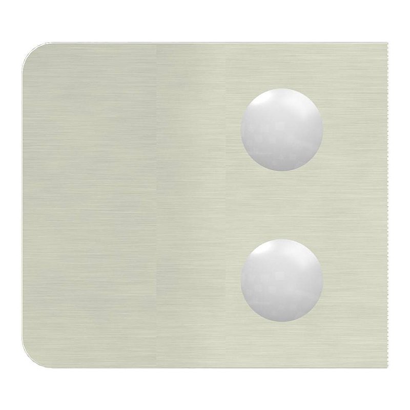 Pince à verre modèle 34, jonction: 48,3mm, aspect inox
