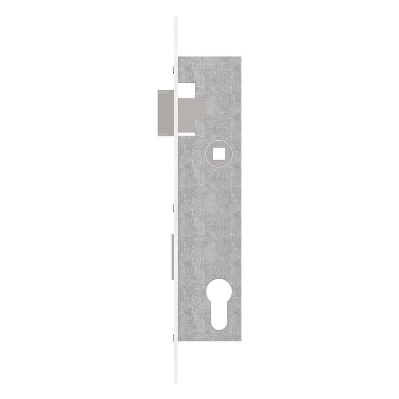 Rohrrahmenschloss verzinkt, Abstand 92 mm verzinkt, Dornmaß 30mm
