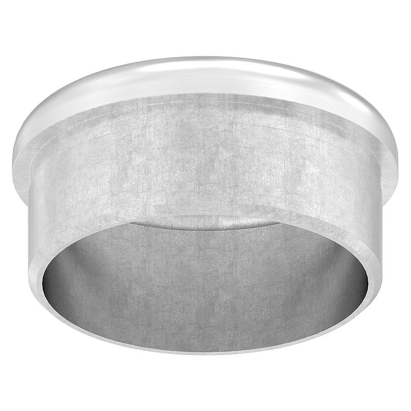 Rohrabschlussstopfen, für Rohr 48,3x2,0mm, V2A