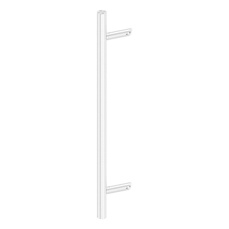 Push handle incl. holder with 45° bevel 45° with L: 800mm, AISI304