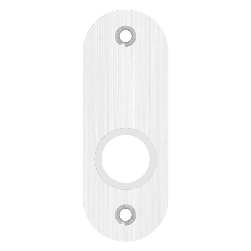 Plaque courte convient aux boîtiers de serrure, 32x87x6mm, V2A