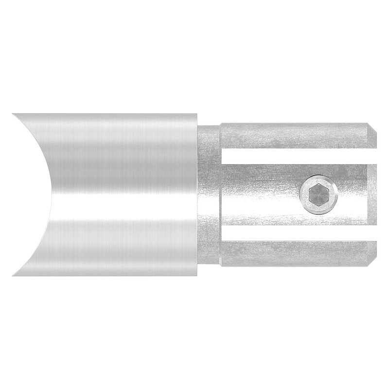 Anschlussstück 90°, Anschluss oben: 42,4mm, V2A