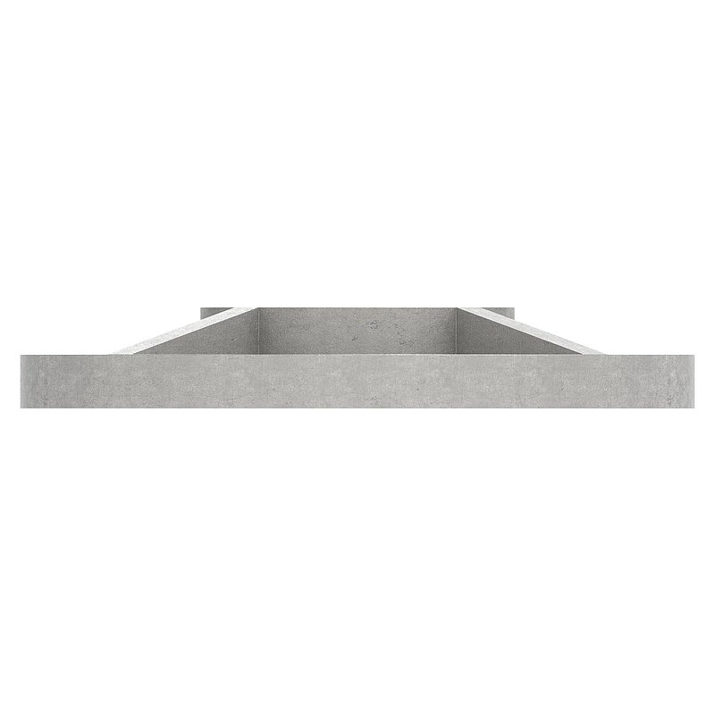 Ankerplatte, Ø 100x8mm, roh, V2A