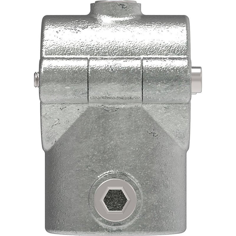 T-piece hinged, for pipe Ø 42.4mm