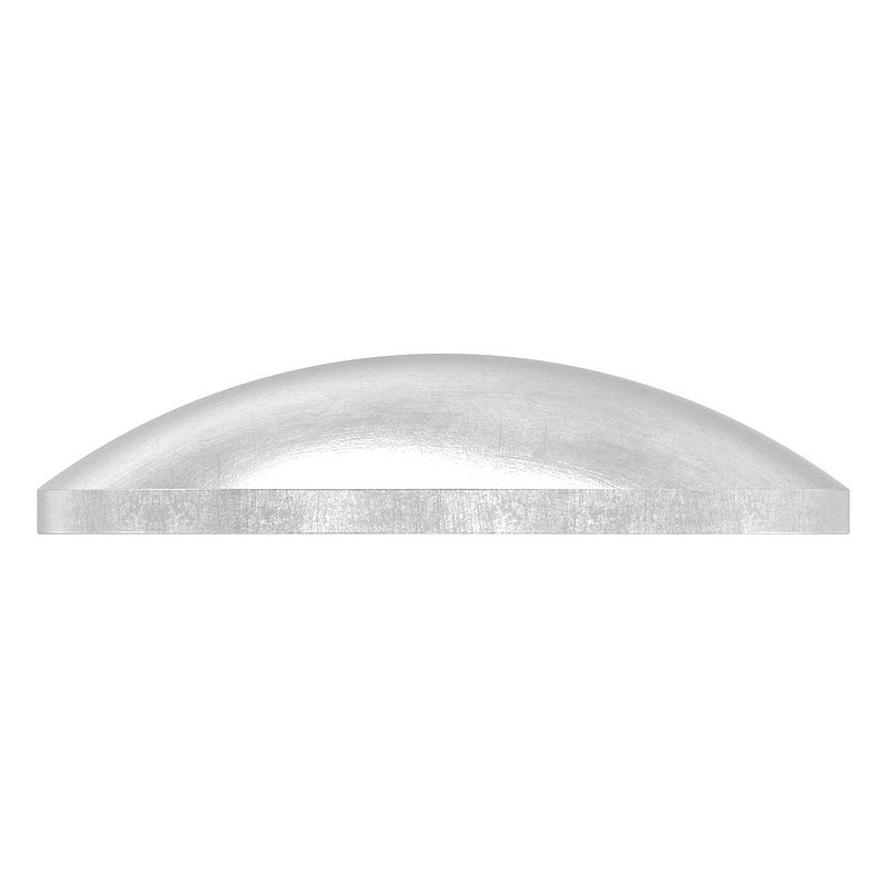Gewölbte Schale Ø 26,9x1,5mm, H: 6mm, roh, V2A