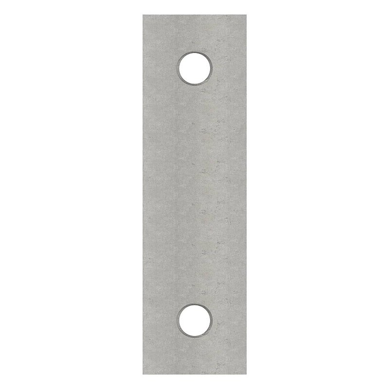 Reinforcement plate for wall mounting 50132-240-M10, AISI304