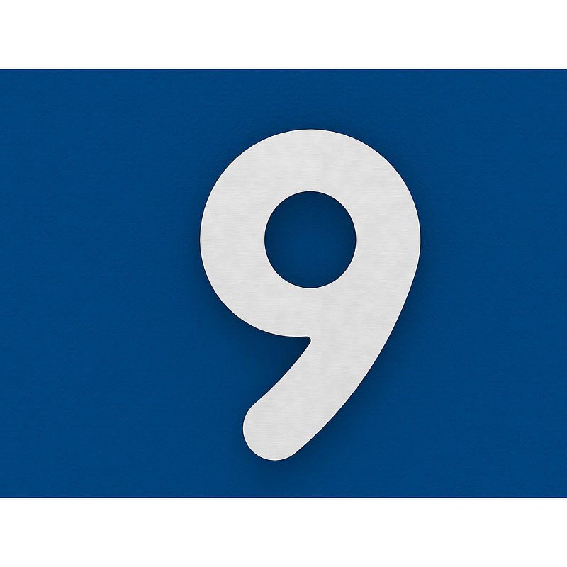 Numéro de maison 9 - "grand", V2A