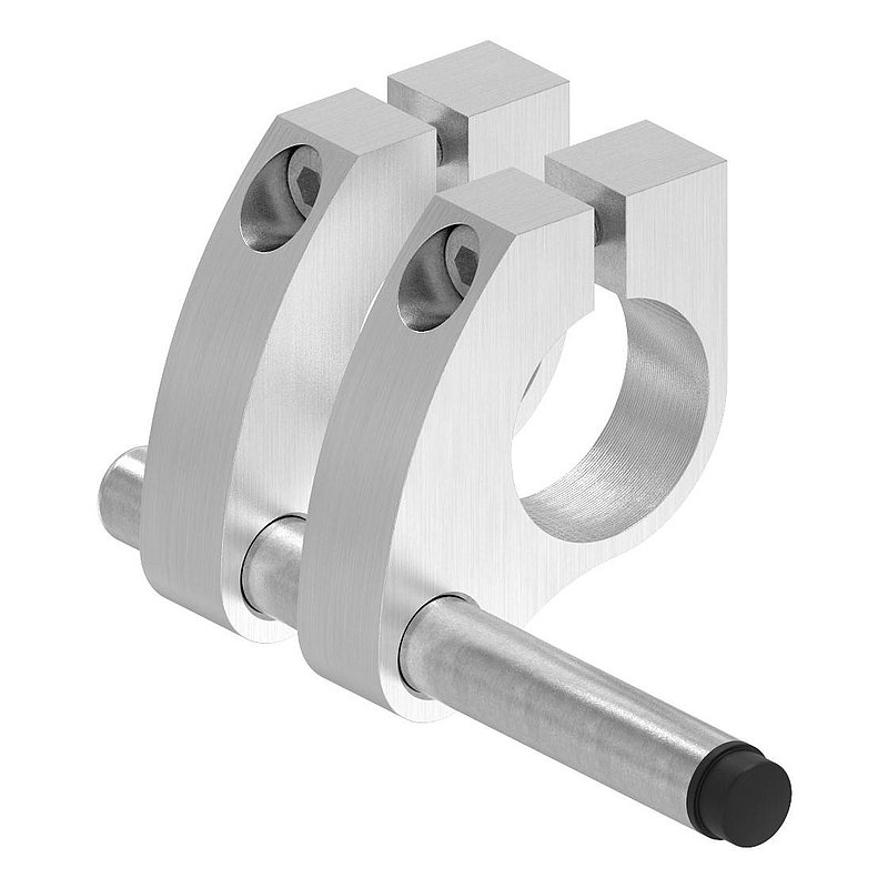 Stopper für Doppelrollwägen, V2A