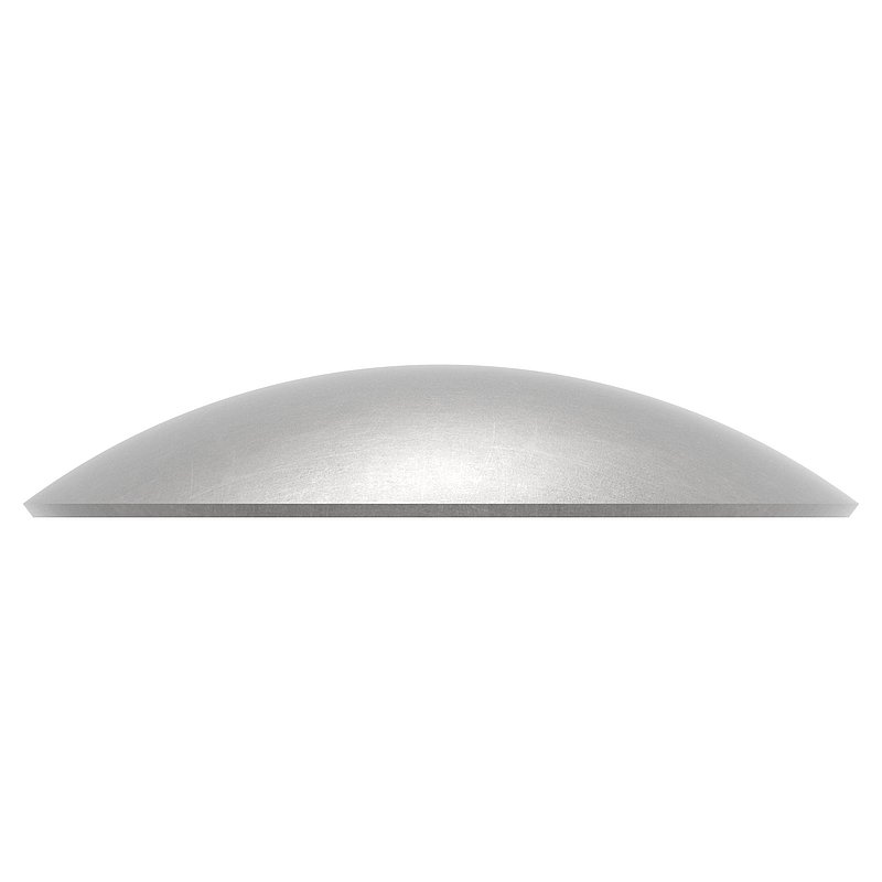 Halbrundschale 120x2,5mm, H: 22mm