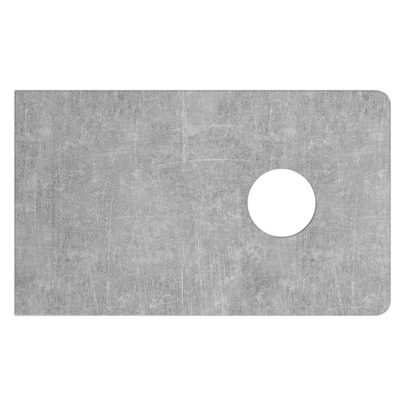 Anschweißlasche eckig 50x30x6mm