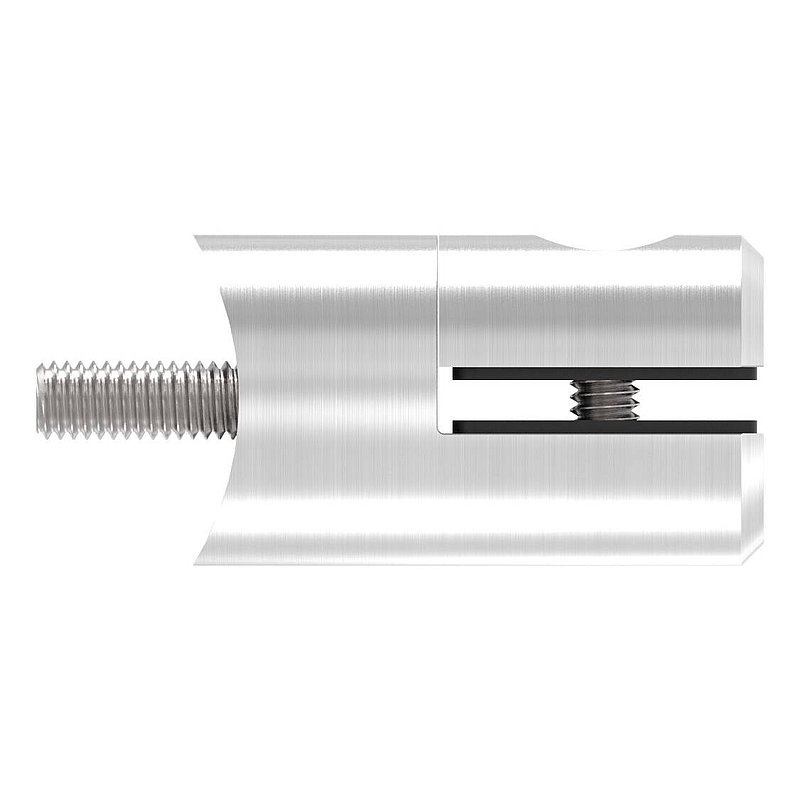 Blechhalter, Ø 25mm, Anschluss: 48,3mm, V2A