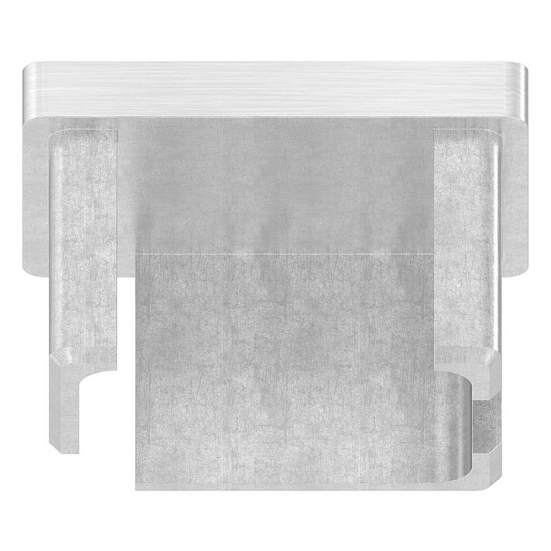 Push-in cap, for tube 40x30x2.0mm, AISI316