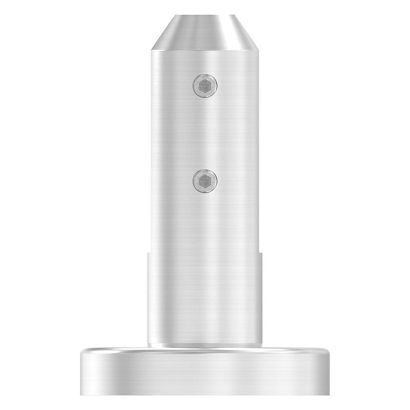 Bodenglashalter rund, für Glas 12 - 12,76mm, V4A