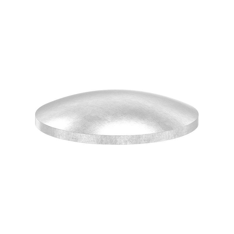 Gewölbte Schale Ø 33,7x2,0mm, H: 6mm, roh, V2A