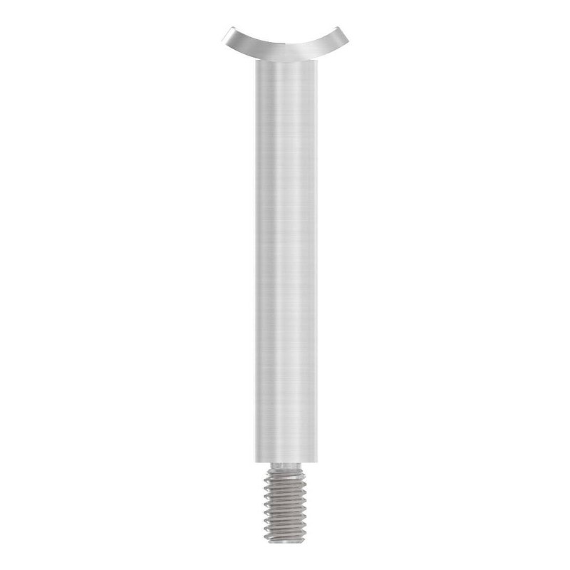 Stift Ø 12mm mit Handlaufanschlussplatte 33,7mm, V2A