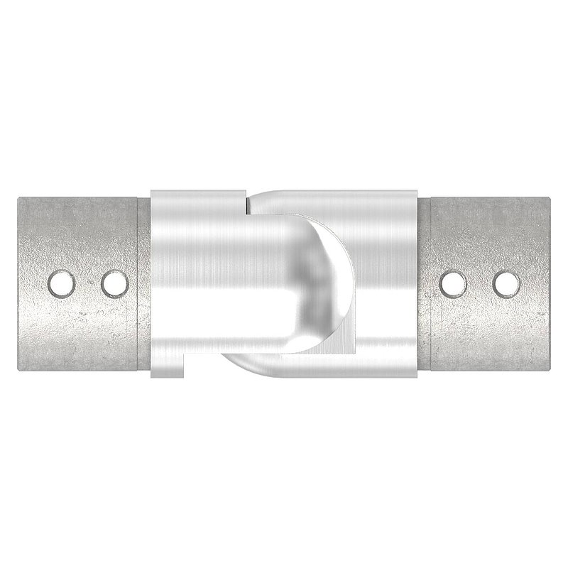 Verbinder flexibel für Nutrohr 42,4mm, V4A