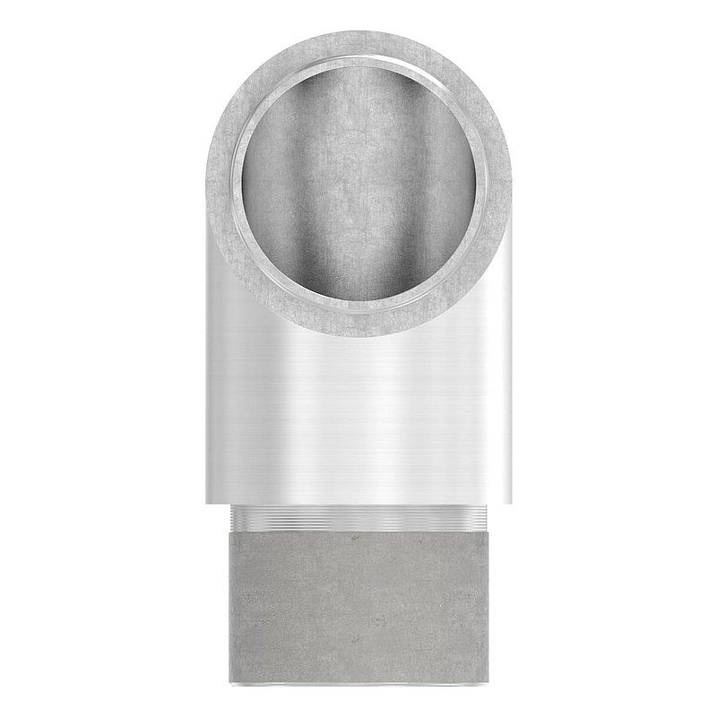 Eckstück 90°, für Rohr 33,7x2,5mm, V2A