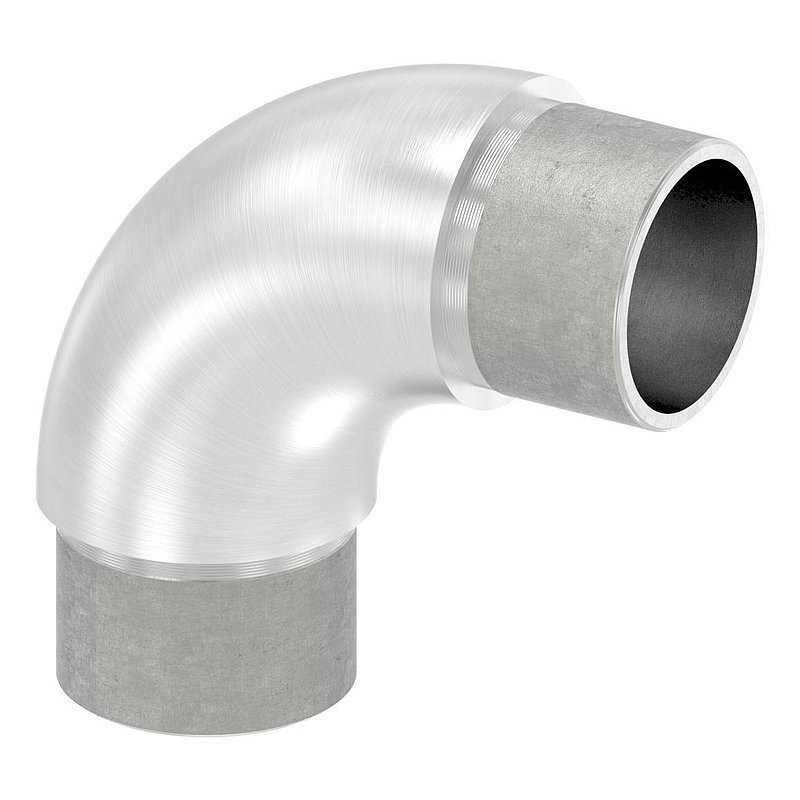 Tube coudé à 90°, pour tube Ø 33,7x2,0mm, V4A