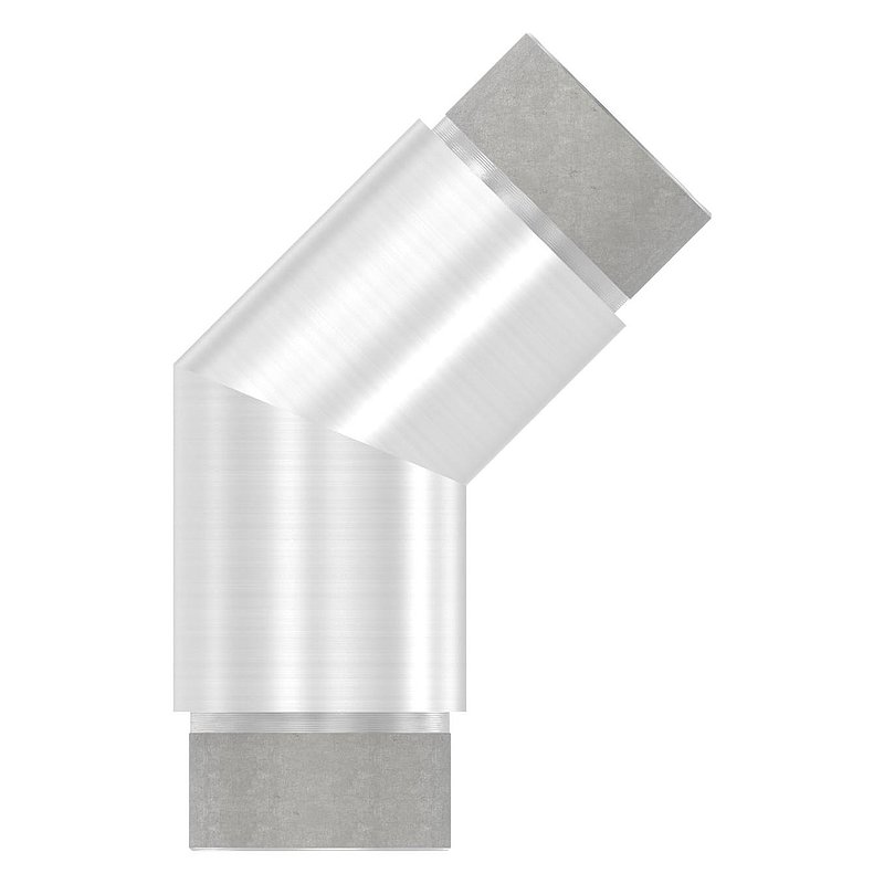 Corner piece 135°, for tube 42.4x2.5mm, AISI304