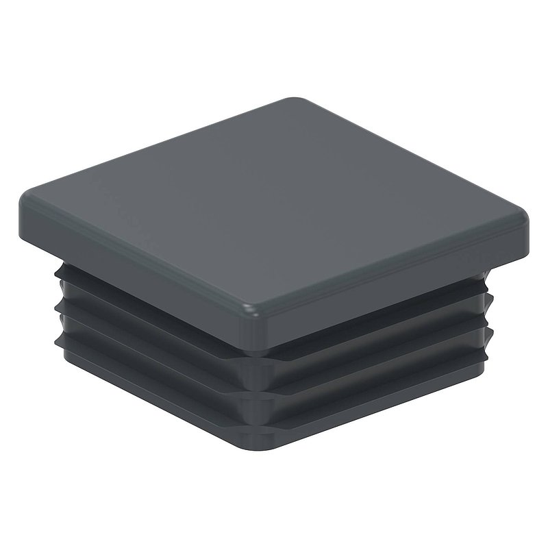 Kunststoffkappe für Quadratrohr 40x40mm