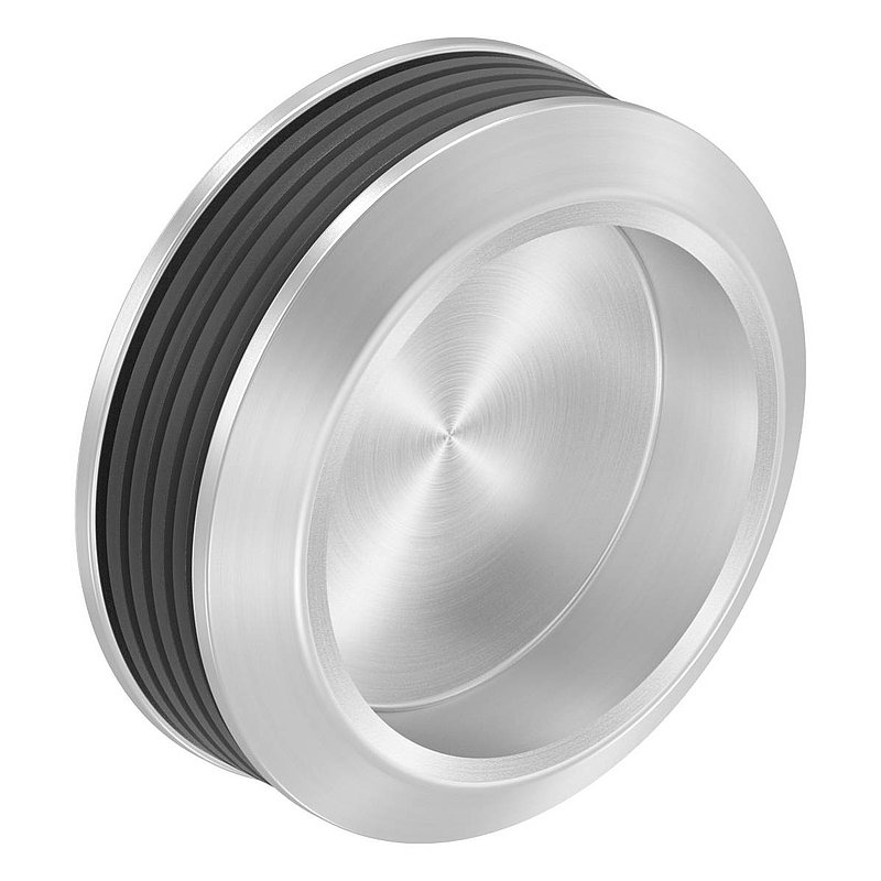 Griffmuschel für Glasschiebetür, V2A