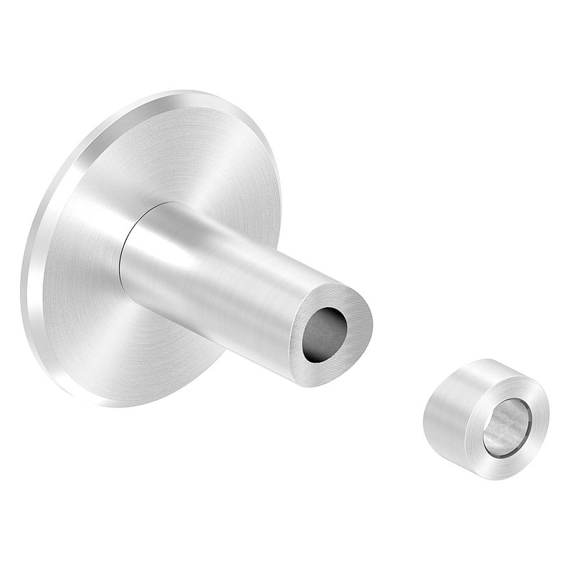 Wall mounting for French balconies, AISI304