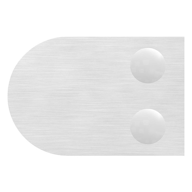 Glasklemme Mod. 32, Anschluss: 48,3mm, V4A